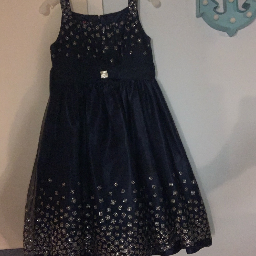 Rhinestone Homecoming Dress